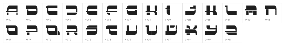 Insert 3 Character Map