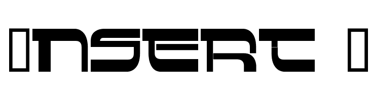 Insert 4 Font
