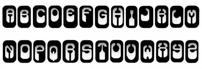 Insert Regular 字体 大写