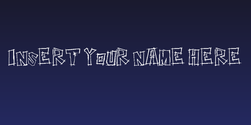 Insert your name here Social Header