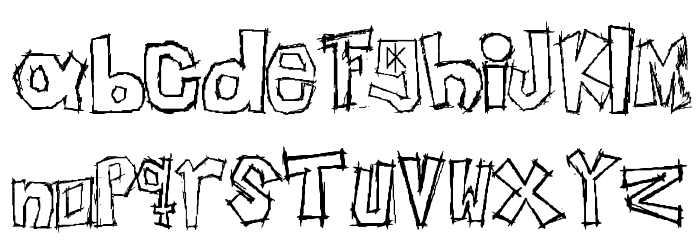 Insert your name here Font LOWERCASE