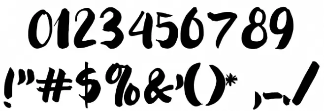 Insforgen Font OTHER CHARS