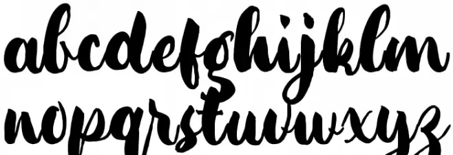 Insforgen Font LOWERCASE