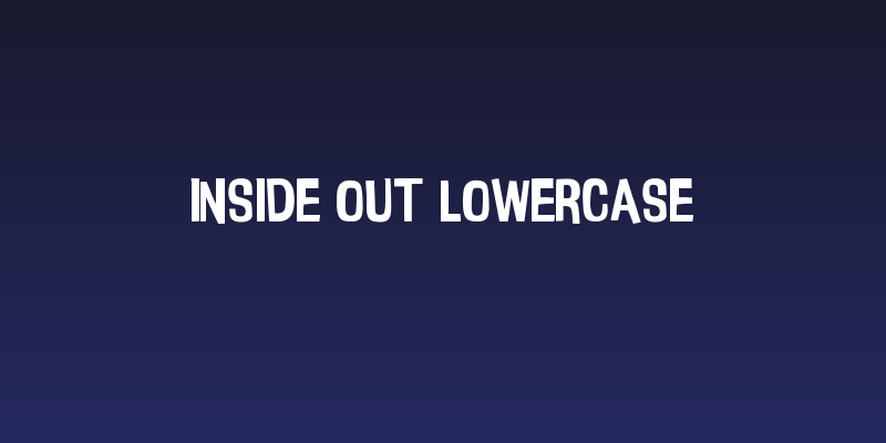 Inside Out Lowercase Social Header