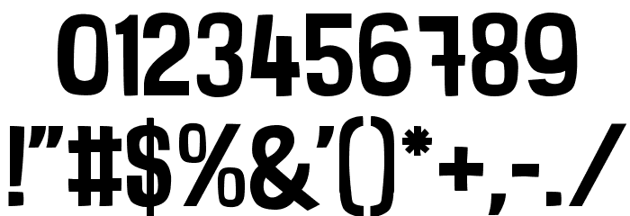 Inside Out Font OTHER CHARS