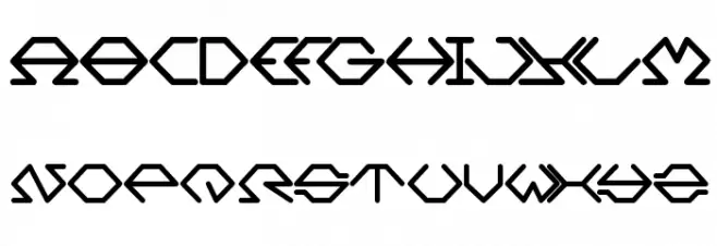 Inside خط أحرف صغيرة