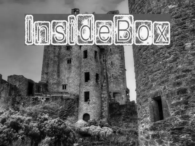 InsideBox Font examples