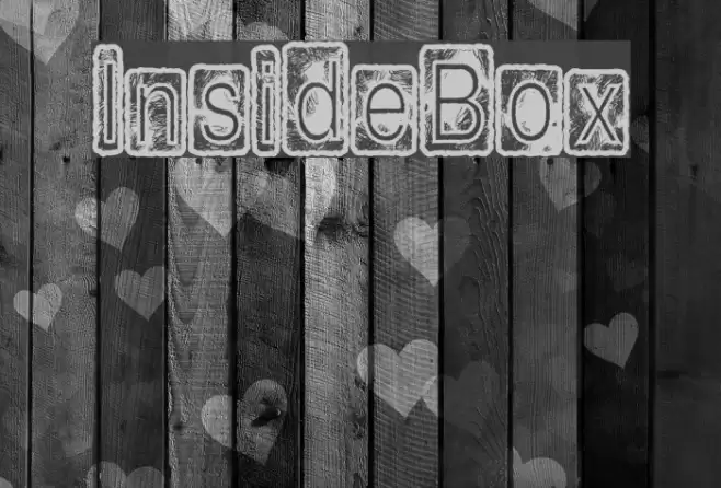InsideBox Font examples