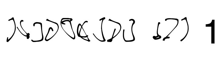 InsideOut Cow 1 Font