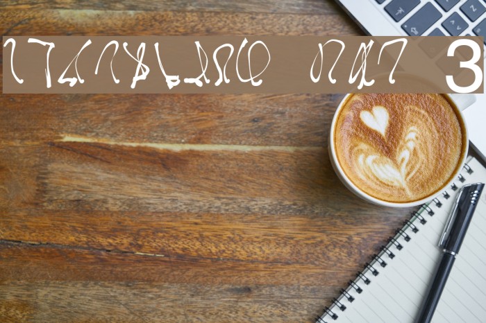 InsideOut Cow 3 Font examples