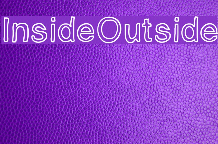 InsideOutside لخطوط تنزيل examples
