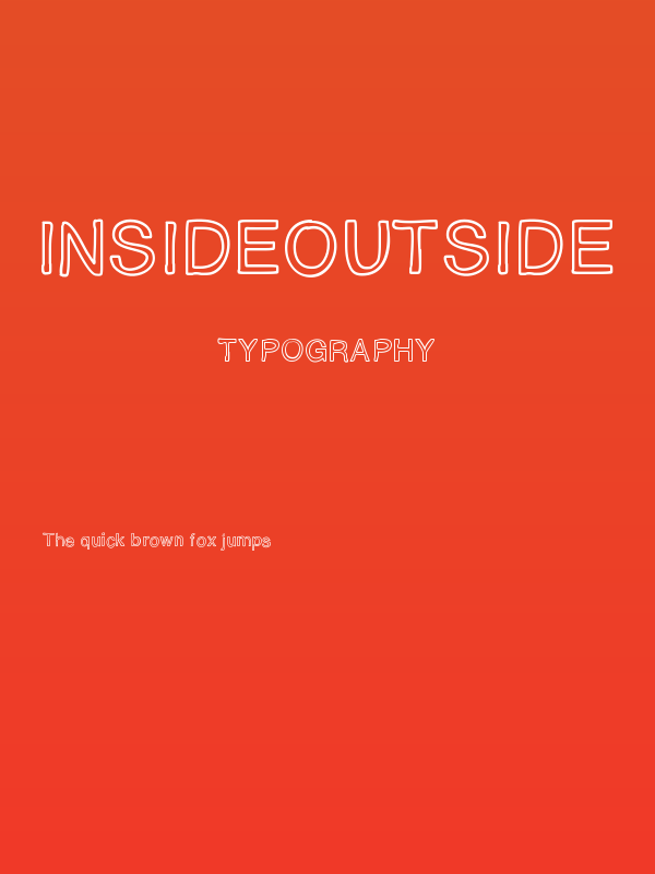 InsideOutside Poster