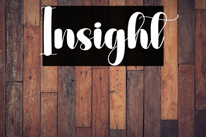 Insight Example 1