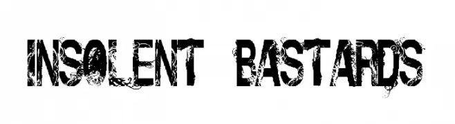 Insolent_Bastards  font caratteri gratis