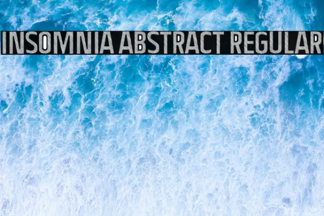 Insomnia Abstract Regular Example 2
