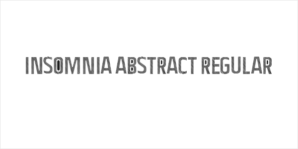 Insomnia Abstract Regular Logo
