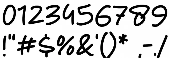 Insomnia Night Font OTHER CHARS