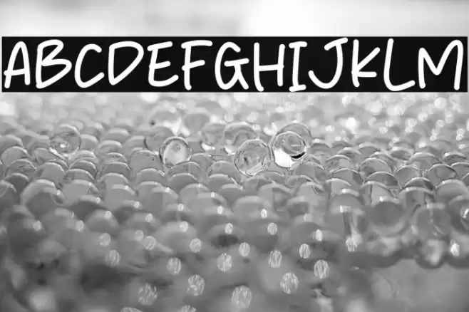 Insomnia Night Font examples