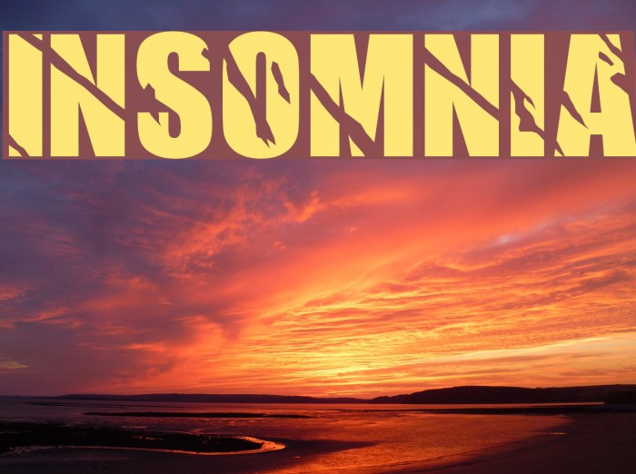 Insomnia Font examples