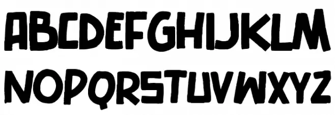 Insomnyacs Schriftart Groß
