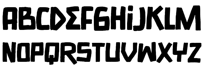 Insomnyacs Font LOWERCASE