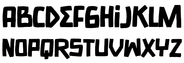 Insomnyacs Font LOWERCASE