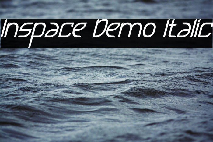 Inspace Demo Italic Example 2
