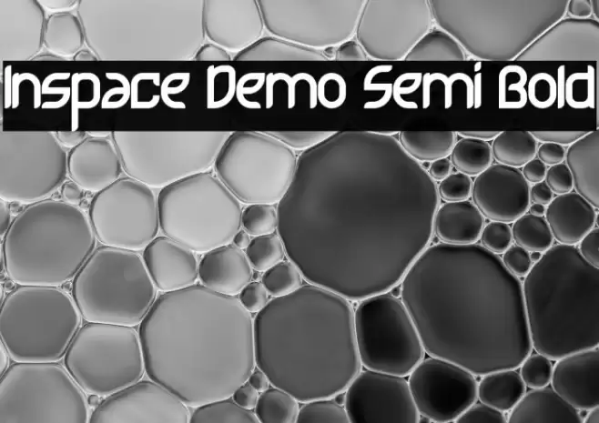 Inspace Demo Semi Bold Font examples