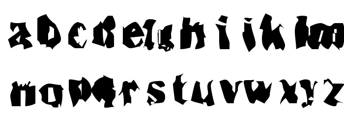 Inspector 39 Schriftart Kleinbuchstaben