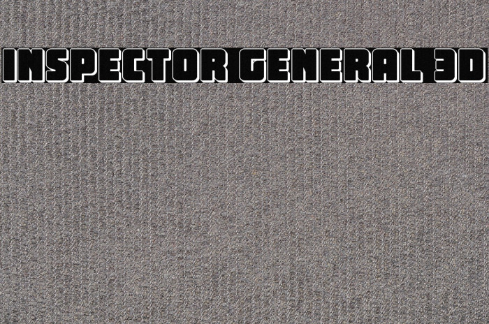 Inspector General 3D Example 1