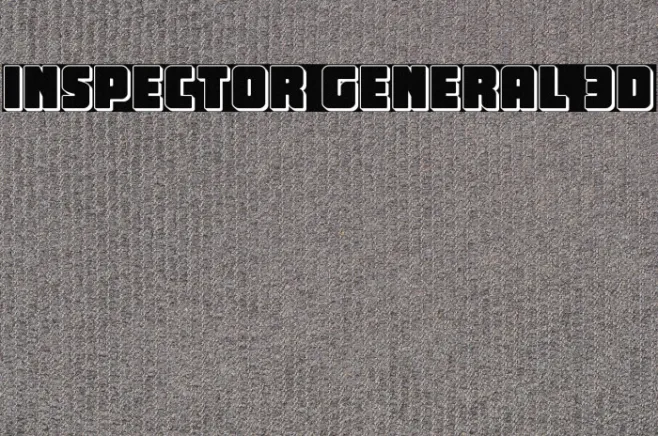 Inspector General 3D Example 1