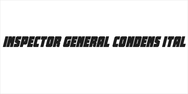 Inspector General Condens Ital Logo