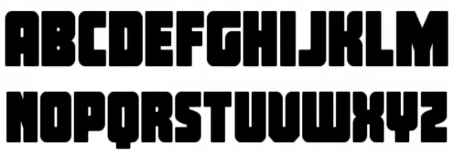 Inspector General Condensed Schriftart Kleinbuchstaben