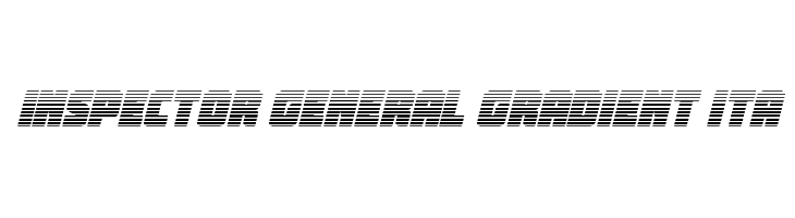 Inspector General Gradient Ita  لخطوط تنزيل