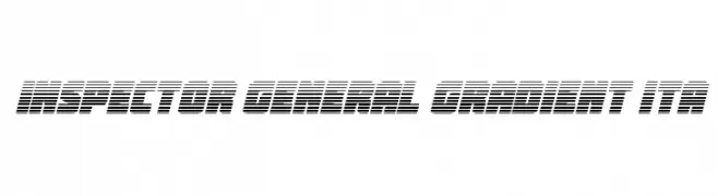 Inspector General Gradient Ita 