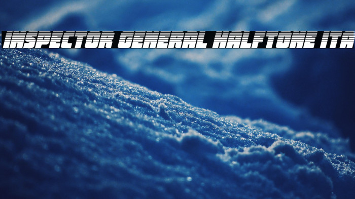 Inspector General Halftone Ita Example 2