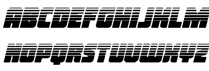 Inspector General Halftone Ita Font LOWERCASE