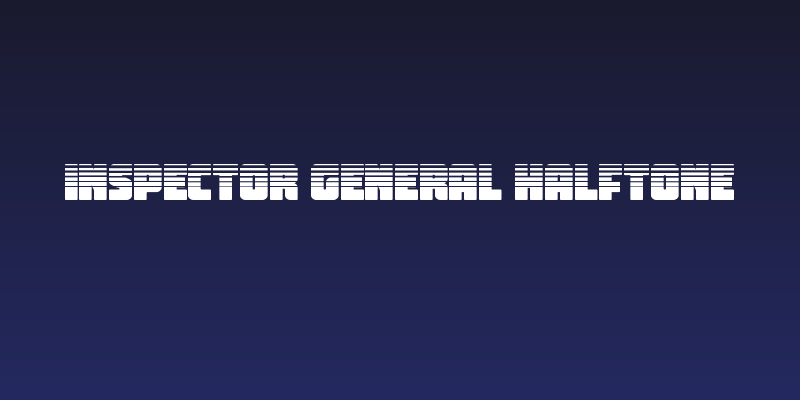 Inspector General Halftone Social Header