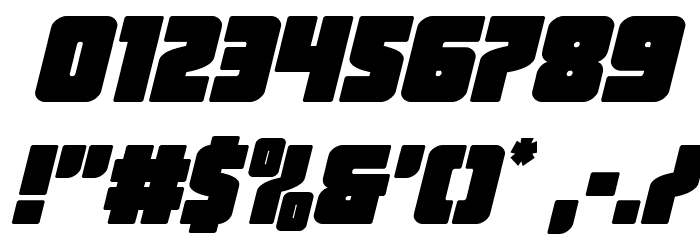 Inspector General Italic Font OTHER CHARS