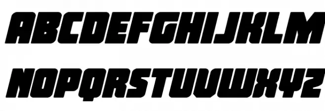 Inspector General Italic 字体 小写