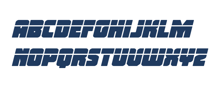 Inspector General Laser Italic Lowercase