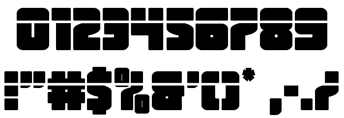 Inspector General Laser Font OTHER CHARS