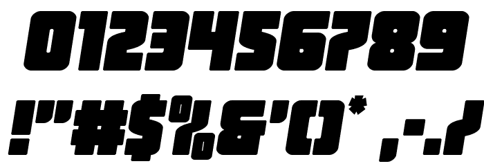 Inspector General Semi-Italic Font OTHER CHARS