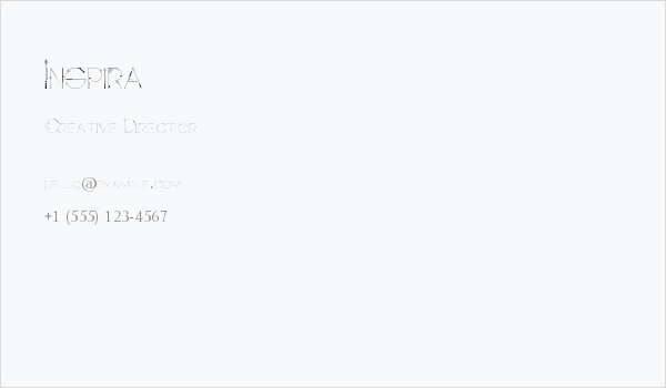 Inspira Business Card