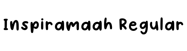 Inspiramaah Regular  Descarca Fonturi Gratis