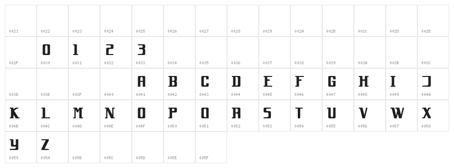Inspiration Character Map