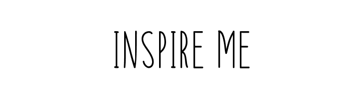 Inspire Me  Descarca Fonturi Gratis