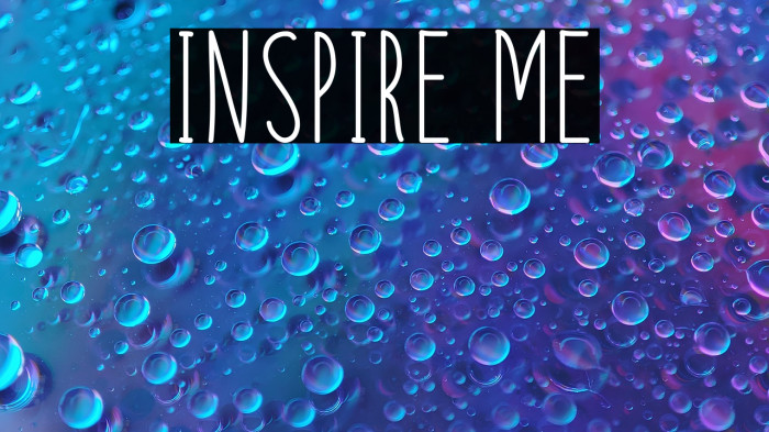 Inspire Me Example 2