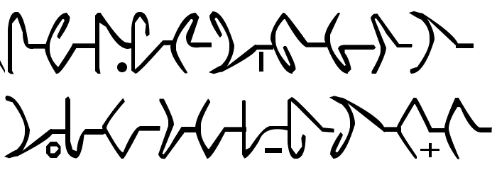 Inspired Font LOWERCASE
