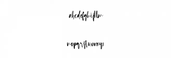 Inspiring फ़ॉन्ट लोअरकेस